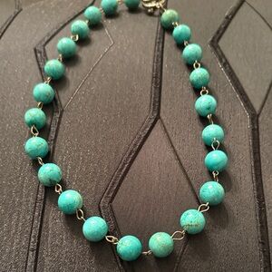 Turquoise Beaded Necklace